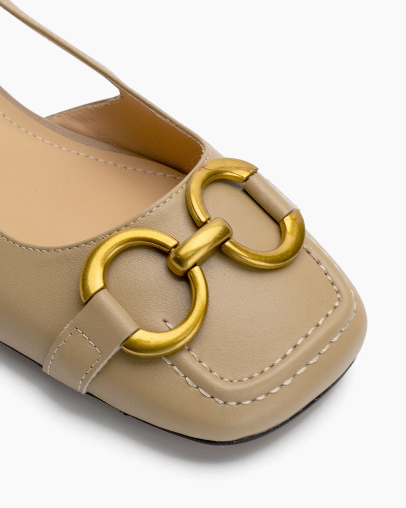 Slingback Block Heel Party Dress Sandals - Image 11