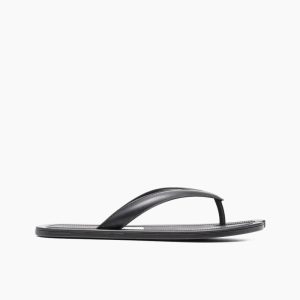 Black Tabi Flip-Flops Minimalist Sandals